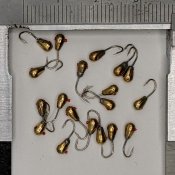 Sokolof med Hål - Guld - 2,5 mm