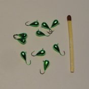 Mormyska Grön Metallic 4 mm