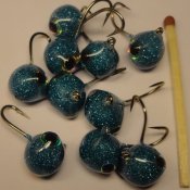 Globe - Glittrande Blå - 10 mm