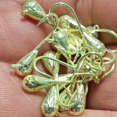 Använd Droppe - Neongul Metallic - 4 mm