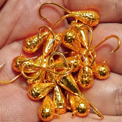 Använd Droppe - Orange Metallic - 6 mm