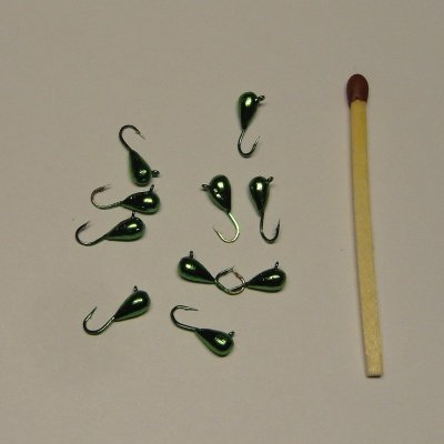 Mormyska Grön Metallic 3 mm