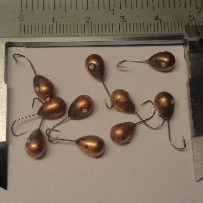 Tulas droppe - Koppar - 5,5 mm